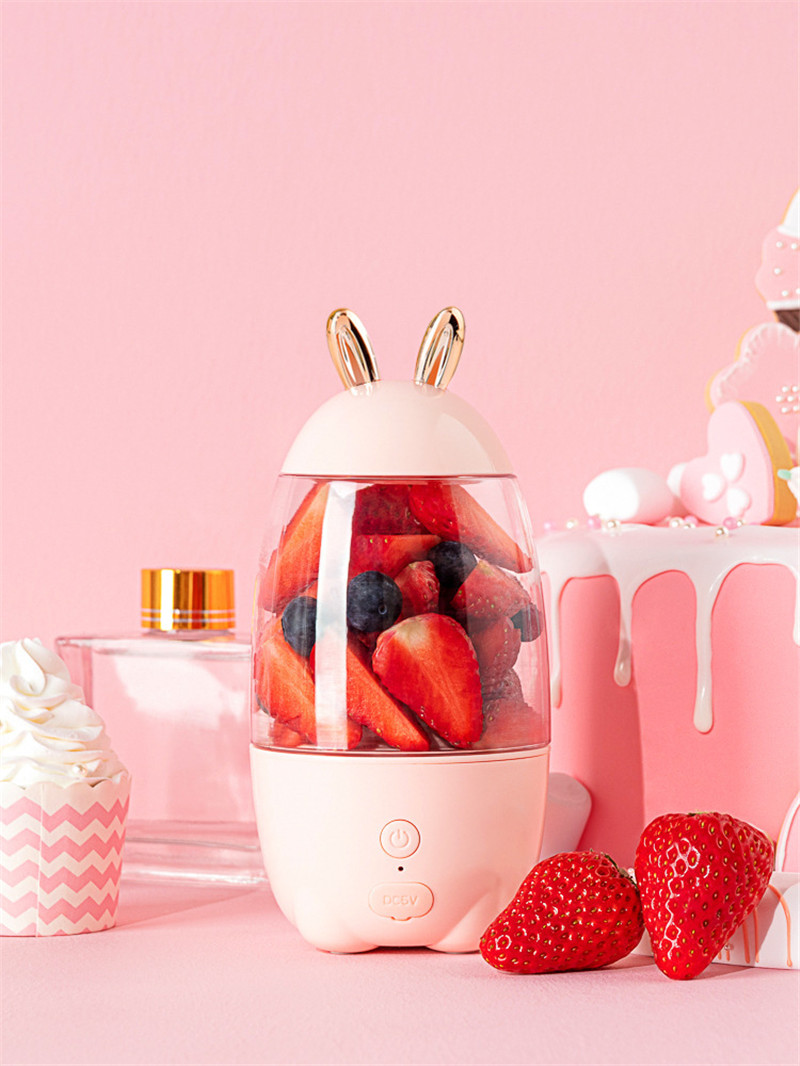 VoltMix™ MiniBlend – Cute Portable Electric Juicer for Home, Office & On-the-Go