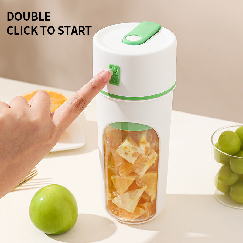 VoltMix™ SmartBlend Cup – 400ml Portable Smoothie & Juice Maker