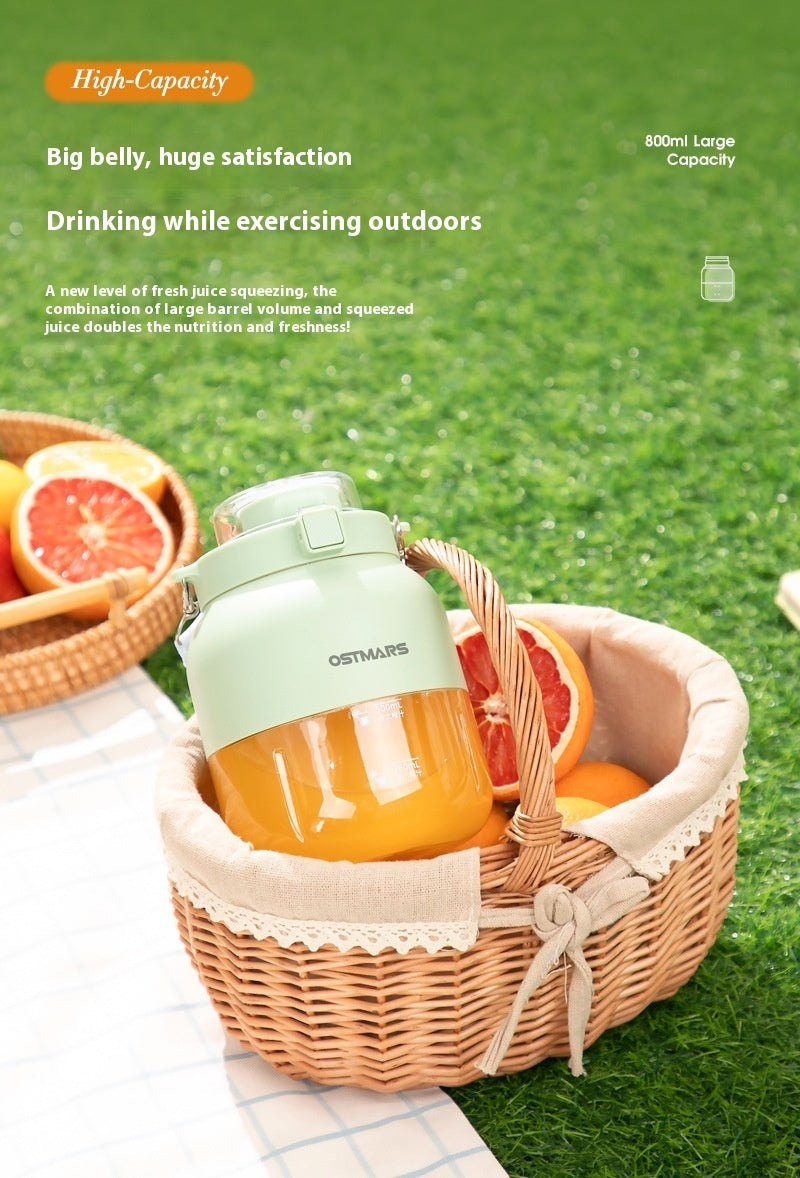 VoltMix™ OSTMARS – Automatic Mini Blender Cup for Smoothies & Drinks