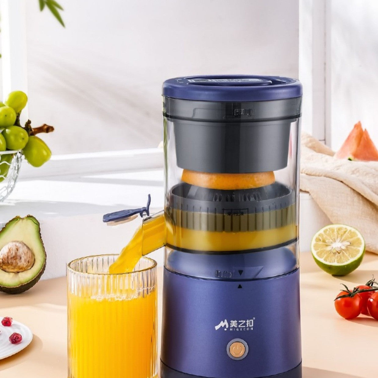 VoltMix™ Mini USB Juicer – Portable Rechargeable Blender for Fresh Juice & Smoothies