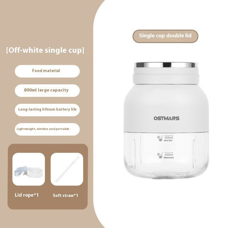 VoltMix™ OSTMARS – Automatic Mini Blender Cup for Smoothies & Drinks